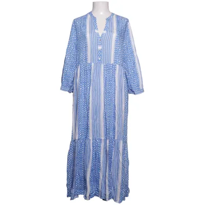 Robe longue (Bleu, Blanc) de Marie Lund Viscose