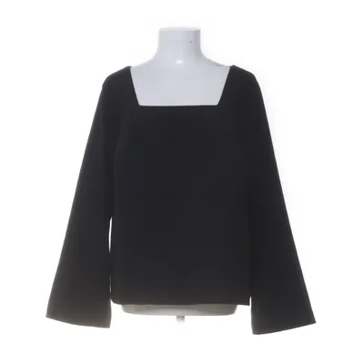Blus (Svart) från H&M Modern Classic Elastan, Polyester, Viskos