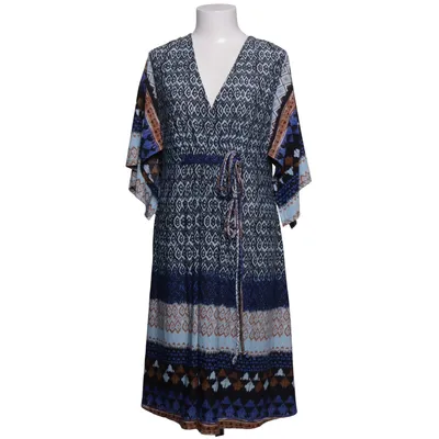 Klänning (Blå, Svart, Brun, Vit) från Ilse Jacobsen Elastan, Polyester