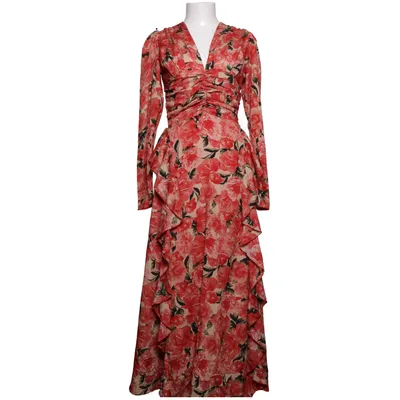 Långklänning (Röd, Beige, Flerfärgad) från Chicwish Polyester