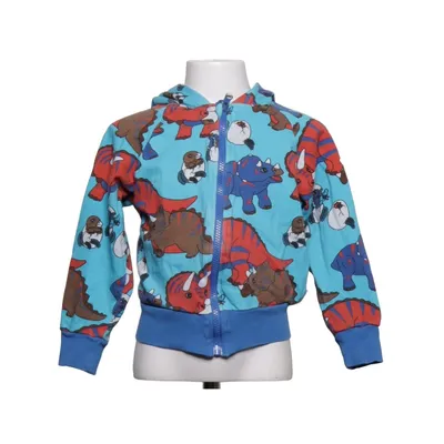 Hoodie (Blue, Multicolored) from Småfolk Organic cotton