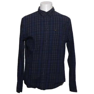 Flannel skjorte (Blå, Sort) fra Lee Bomuld