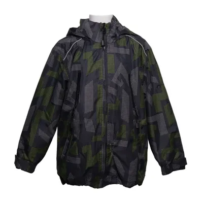 Outdoorjakke (Grå, Grøn, Flerfarvet) fra Outburst Polyester, Polyurethan