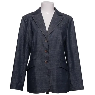 Blazer (Bleu) de Brookshire Coton, Élasthane, Polyester