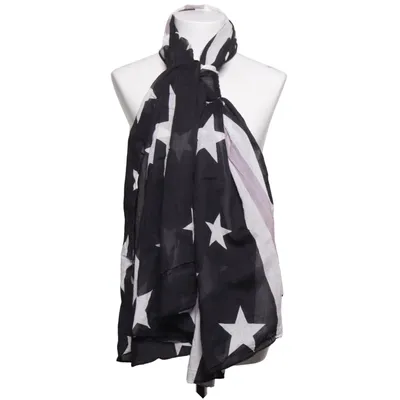 Scarf (Black, White) from Levinsky