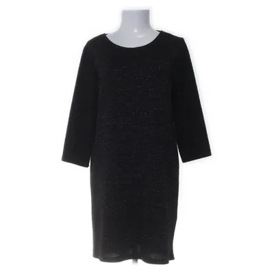 Dress (Black, Silver) from Lwie Elastane, Metallic fiber, Polyamide, Polyester