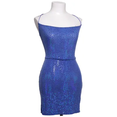 Cocktailjurk (Blauw) van Nelly Elastaan, Metallvezel, Polyamide
