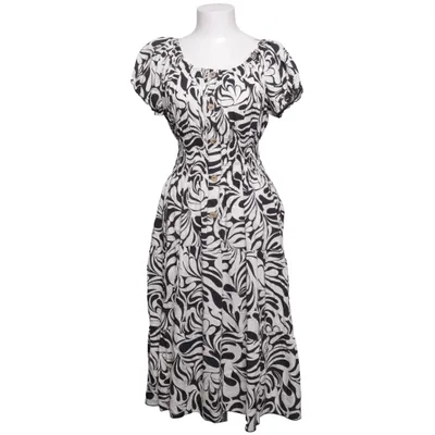 Klänning (Svart, Vit, Flerfärgad) från Caramelle Elastan, Viskos