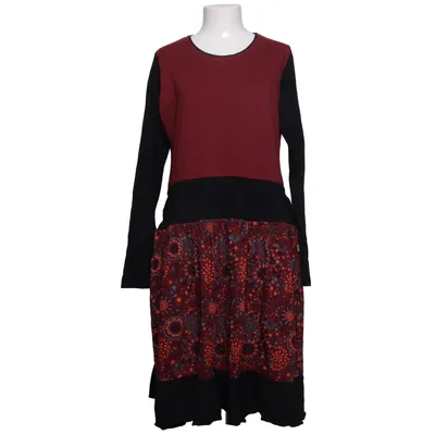 Dress (Red, Black, Multicolored) from Vishes Cotton