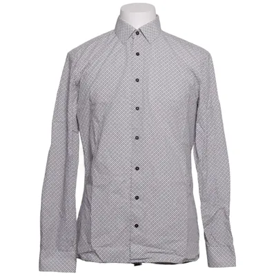 Chemise (Blanc, Noir) de Eterna Coton