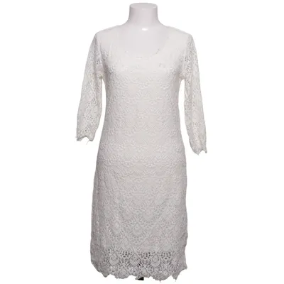 Dress (White) from Object Cotton, Polyamide, Polyester, Viscose