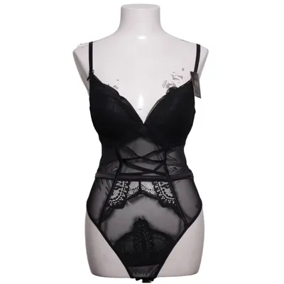 Lingerie (Noir) de Hunkemöller Coton, Élasthane, Polyamide, Polyester