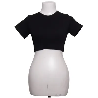 T-shirt (Zwart) van Novasport Elastaan, Polyamide