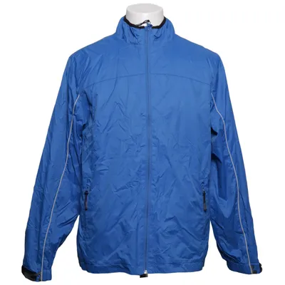 Regenjack (Blauw) van John Cabot Polyamide, Polyester