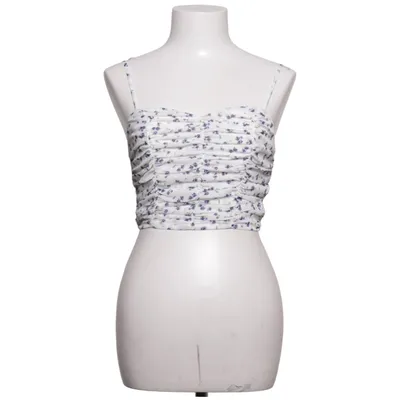 Crop top (Vit, Lila, Grön) från Outfitbook Polyester
