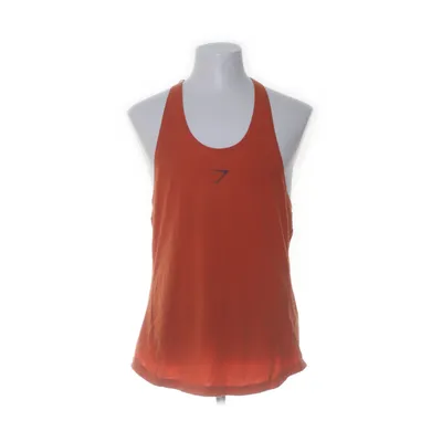 Sport tanktop (Oranje, Grijs) van Gymshark Katoen, Elastaan, Polyester