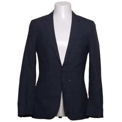 Blazer (DULCE BLUE CHECK BLAZER) from Topman Polyester, Viscose