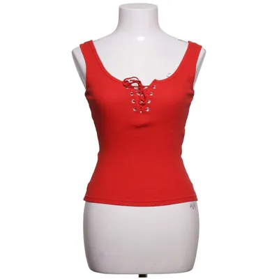 Linne (Röd) från Energie Bomull, Elastan