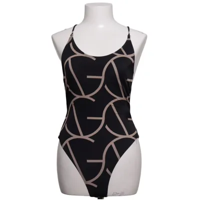 Badpak (Zwart, Beige) van Golden Vagance Elastaan, Polyamide