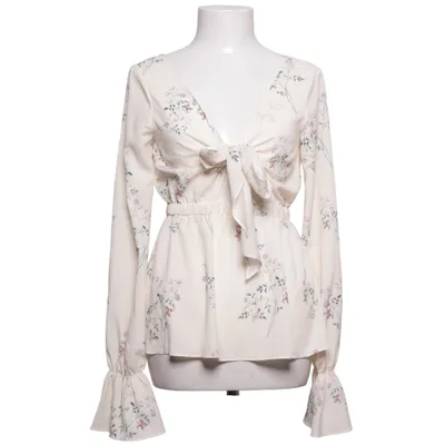 Blouse (Front Tie Garden Flower Blouse) van Tina Maria x NA-KD Polyester