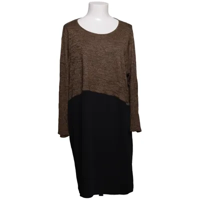 Klänning (Brun, Svart) från I Say Elastan, Polyester, Viskos