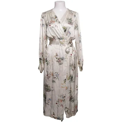 Wrap dress (Beige, Multicolored) from Closet Viscose