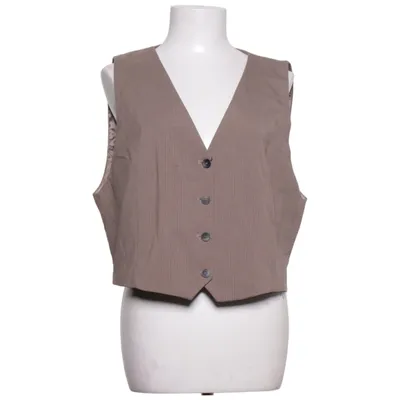Kostymväst (Brun) från Zara Elastan, Polyester, Viskos