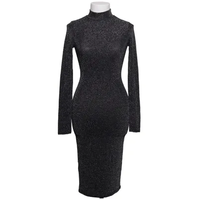 Turtleneck dress (Black, Silver) from Cherry Koko