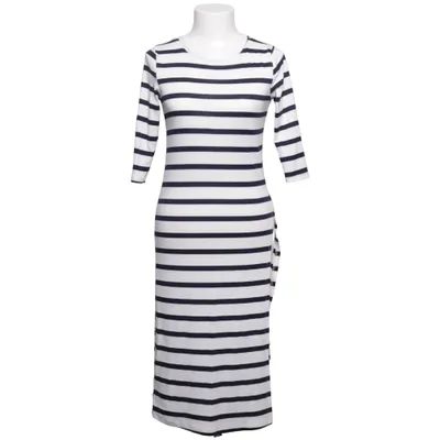 Maxi dress (White, Blue) from S & W Cotton, Elastane, Polyester