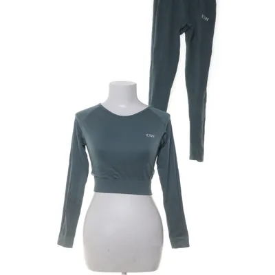 Trainingsset (Petrol, Turquoise) van ICIW Nylon, Elastaan