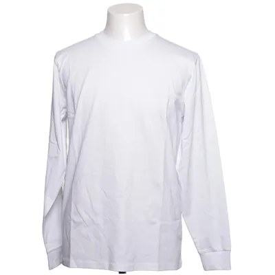Langærmet t-shirt (Hvid) fra The Corner Club Økologisk bomuld