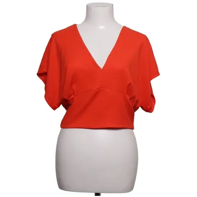 Crop top (Röd) från Lindex Elastan, Polyester