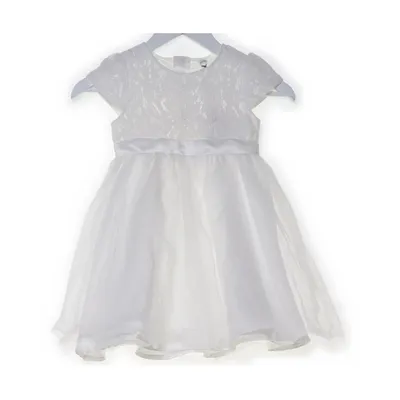 Bloemenmeisjes jurk (Wit) van Shein Polyester