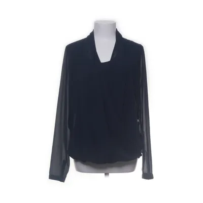 Wrap blouse (Blue) from VILA Clothes Polyester