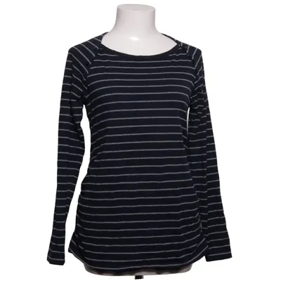 Langærmet t-shirt (Blå, Grå) fra Bonprix Collection Bomuld, Elastan, Polyester