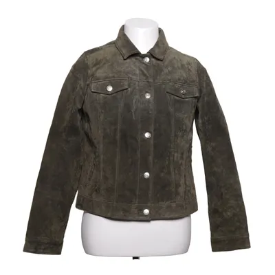 Veste en cuir (Vert) de Meotine Cuir, Polyester