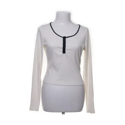 Farfarströja (Vit, Svart) från Levi Strauss & Co Bomull, Elastan, Polyester