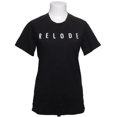 T-shirt (Black) from Relode Cotton, Elastane