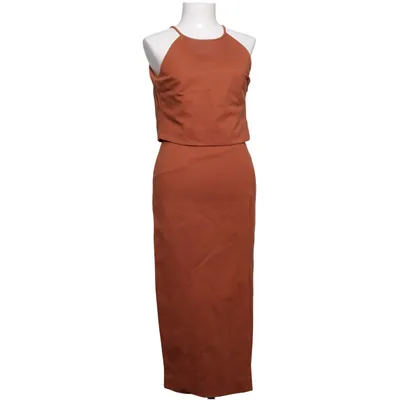 Maxi dress (Brown) from Lavish Alice Cotton, Elastane, Polyamide