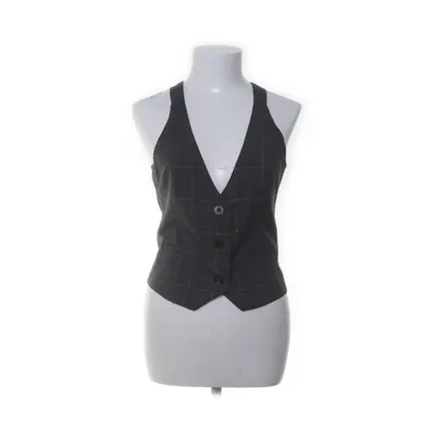 Kostuumgilet (Grijs) van Ichi Elastaan, Polyamide, Polyester, Viscose