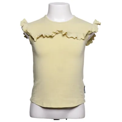 Topp (Gul) från Polarn O. Pyret Elastan, Ekologisk bomull