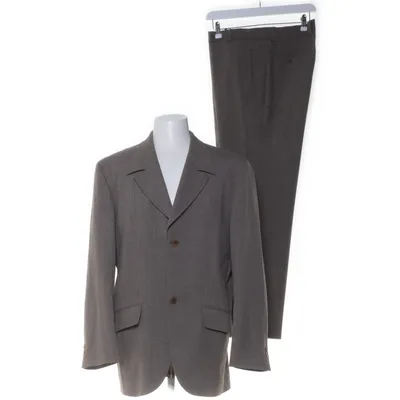 Jakkesæt (Beige) fra Bertoni Elastan, Polyester, Uld