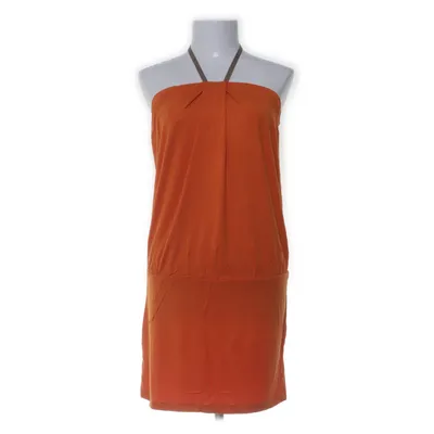 Halterneck-kjole (Orange) fra Stile Benetton Elastan, Viscose