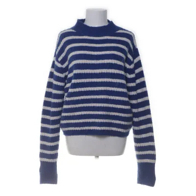 Turtleneck (White, Blue) from Sassy Classy Acrylic, Elastane, Polyester, Wool