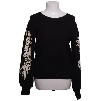 Sweater (Black, Beige) from Object Polyamide, Polyester, Viscose