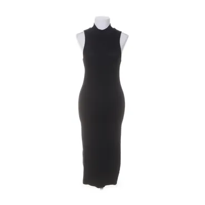 Jurk met col (Zwart) van The Black Label Collection Lager 157 Katoen, Elastaan