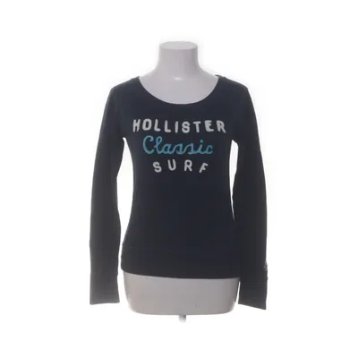 Collegetröja (Blå) från Hollister Bomull, Polyester