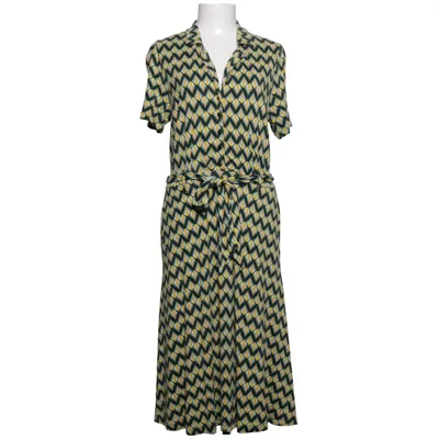Dress (Green, Yellow, Multicolored) from King Louie Elastane, Viscose