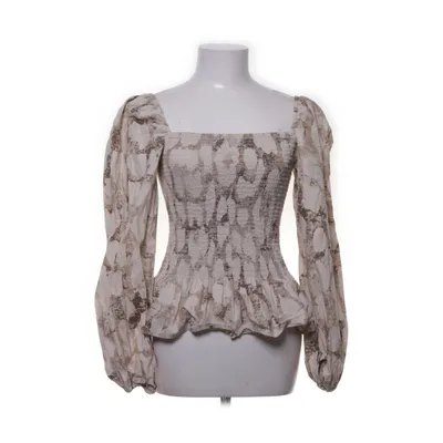 Blus (Beige, Flerfärgad) från Pernilla Wahlgren Bomull