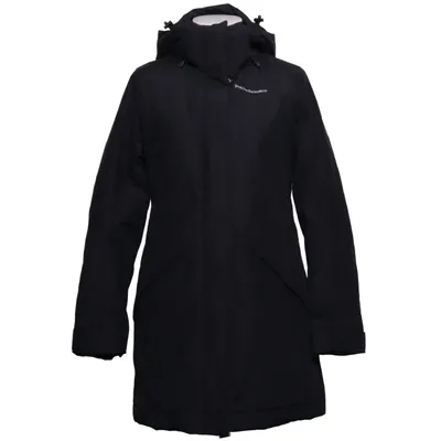 Wintermantel (Schwarz) von Peak Performance Baumwolle, Polyamid, Polyester